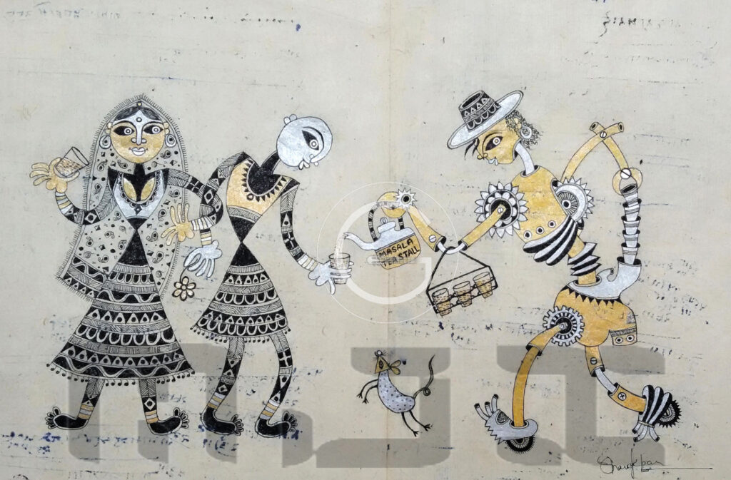 Itinerant chai mongering Itinerant chai mongering