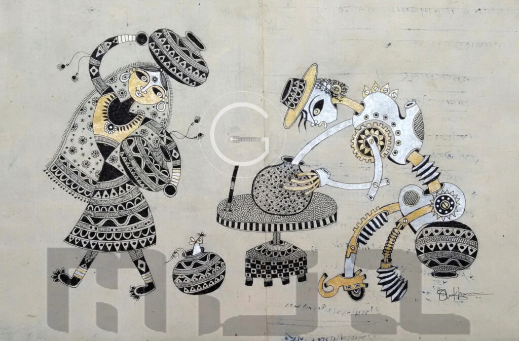 Terracotta matka pottering Terracotta matka pottering